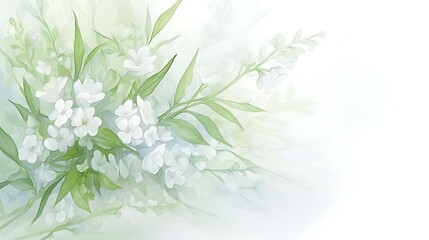Delicate Floral Background