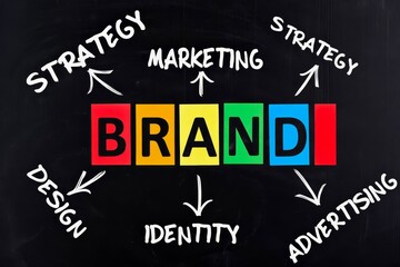 Branding Word Concept.