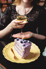 fresh and delicious sweets with powder