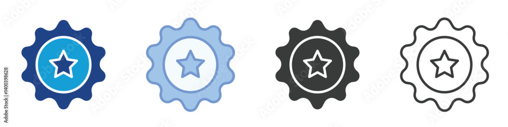 Poster favorite icons collection – multiple vector styles icons