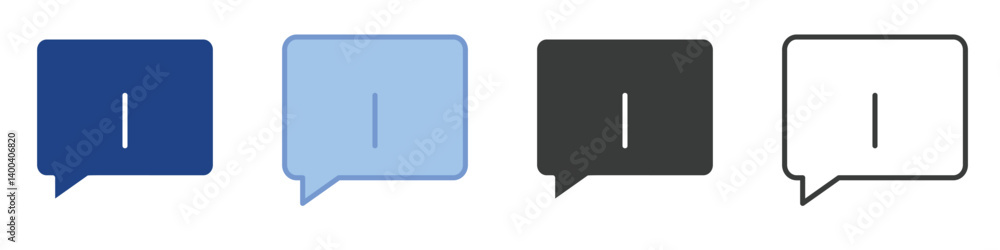 Poster informations icons collection – multiple vector styles icons