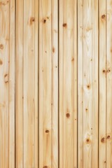 Fototapeta premium Wooden wall background, made of natural pine wood planks