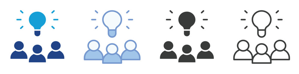 Obraz premium Innovation Icons Collection – Multiple Vector Styles Icons