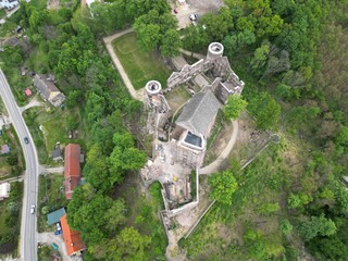 Zamek Świny w województwie dolnośląskim, Zamki i pałace, ruiny zamku © Freshfanpage