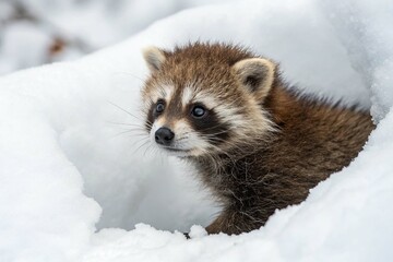 Obraz premium a Papoose on white background