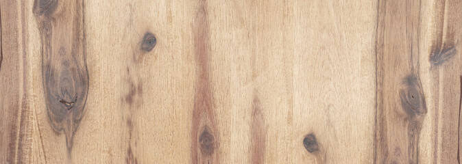 Seamless light brown wooden texture with natural grain and knots for interior, furniture, banner, wallpaper, poster, card, and invitation design – rustic wood surface background