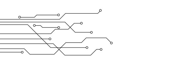 Abstract futuristic circuit board Illustration, Circuit board with various technology element. Hi tech digital connect, communication, High technology concept.