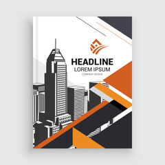 Obraz premium 189. Professional Annual Report Layout Template for Success