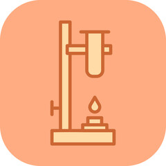 Bunsen Burner Vector Icon