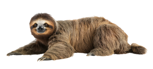 Crawling Sloth Isolated
