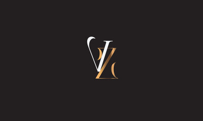 VZ, ZV , V , Z , Abstract Letters Logo Monogram