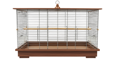 Isolated Bird Cage
