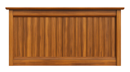 Teak Wood Bar Counter Modern Style Ultra-Realistic Design