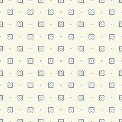 seamless minimalistic pattern.Simple background with floral shapes  for fabrics, wallpapers, linen, nursery, stationery