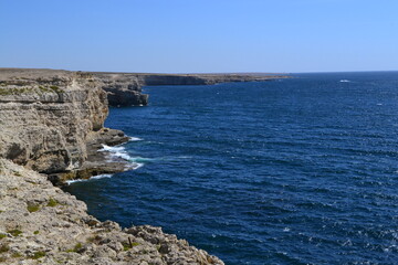 Crimea, Tarkhankut, National Natural Park 