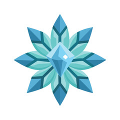 Obraz premium abstract flower icon