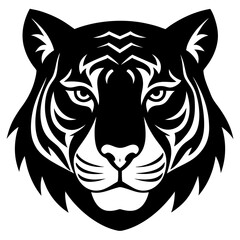 tiger head vector