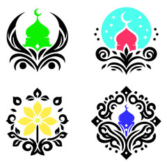 Centered floral mandala reflecting refined artistic decoration and ornamental beauty