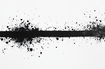 Abstract Ink Splatters