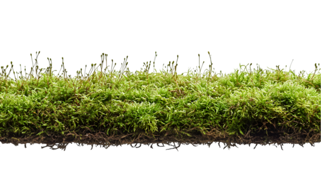 Lush Green Moss Texture.