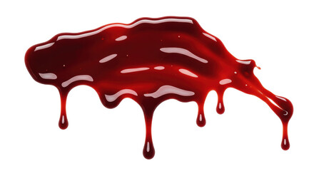 Isolated Blood Stain