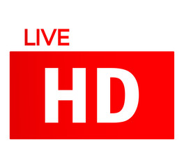 Live streaming icon. Video live broadcasting for blog, television, movies, shows, news and various video content. Live streaming red buttons stock vector, symbol illustration25.ai