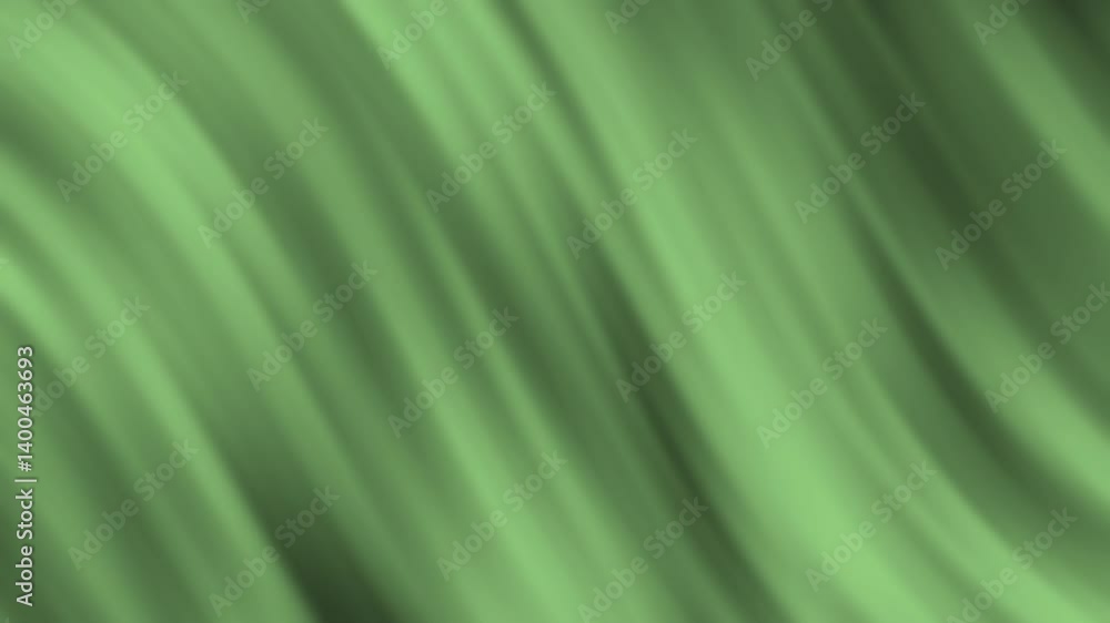 Poster a smooth, abstract background featuring flowing shades of green, creating a calming and serene visua