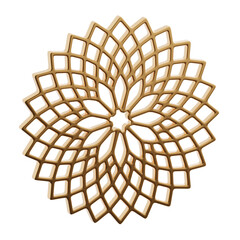 Obraz premium 3d illustration of islamic ornate