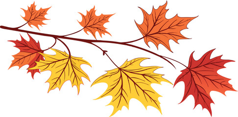 Fototapeta premium Minimalist Tropical Leaf Background for autumn Promotions.