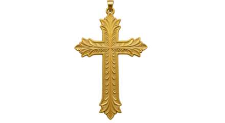 Isolated Golden Cross