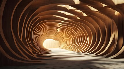 Fototapeta premium light in the tunnel