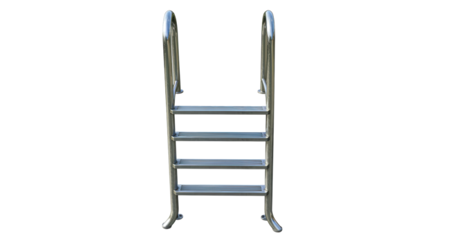 Isolated Pool Ladder