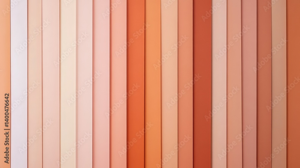 Aufkleber gradient background with vertical blend from rust to peach, warm and retro-inspired copy space