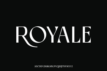 Display alphabet font vector design suitable for headline, poster, logo, magazine and many more