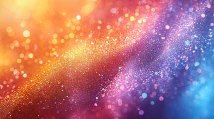 Colorful bokeh lights background
