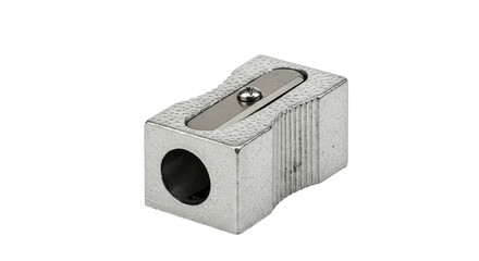 Fototapeta premium Isolated Metal Pencil Sharpener