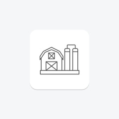 Dairy Barn, vector, pixel perfect, illustrator file