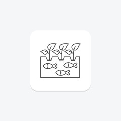 Aquaponics Facility, vector, pixel perfect, illustrator file