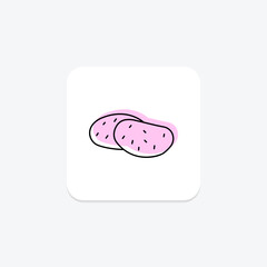 Potato Storage Barn, vector, pixel perfect, illustrator file