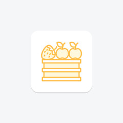 Fruit Packing House, vector, pixel perfect, illustrator file