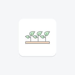Agroforestry Nursery, vector, pixel perfect, illustrator file