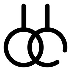 sport dashed line icon