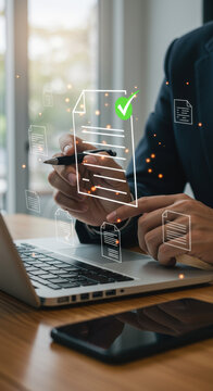 Digital Document Approval: Streamline Workflow & Secure Transactions Online - Business Efficiency, E-Signatures, Automation