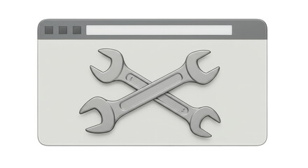 Isolated Wrenches on Browser Window