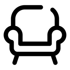 furniture dashed line icon