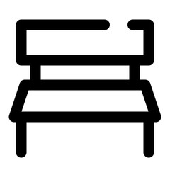 furniture dashed line icon