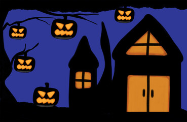 halloween vector illustration