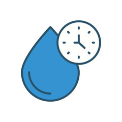 Time  vector icon stock illustration
