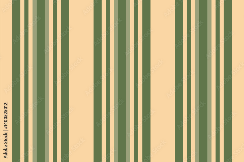 Poster a simple striped pattern with vertical lines in neutral and green tones. ideal for backgrounds, text