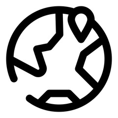 traveling dashed line icon